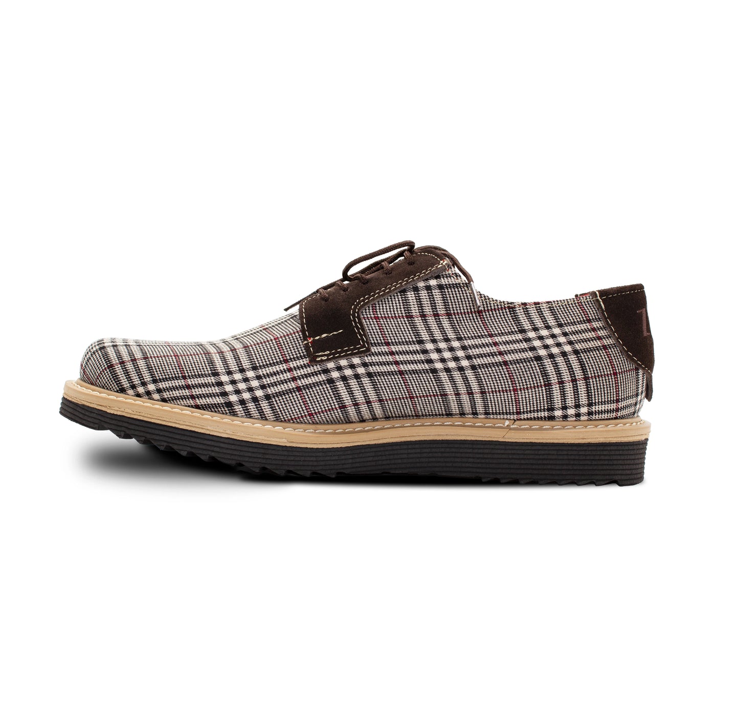 RA-04 GRAY BROWN PLAID