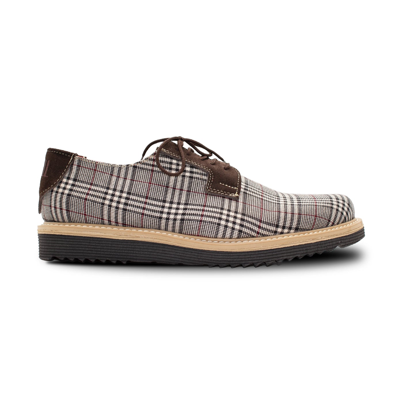 RA-04 GRAY BROWN PLAID