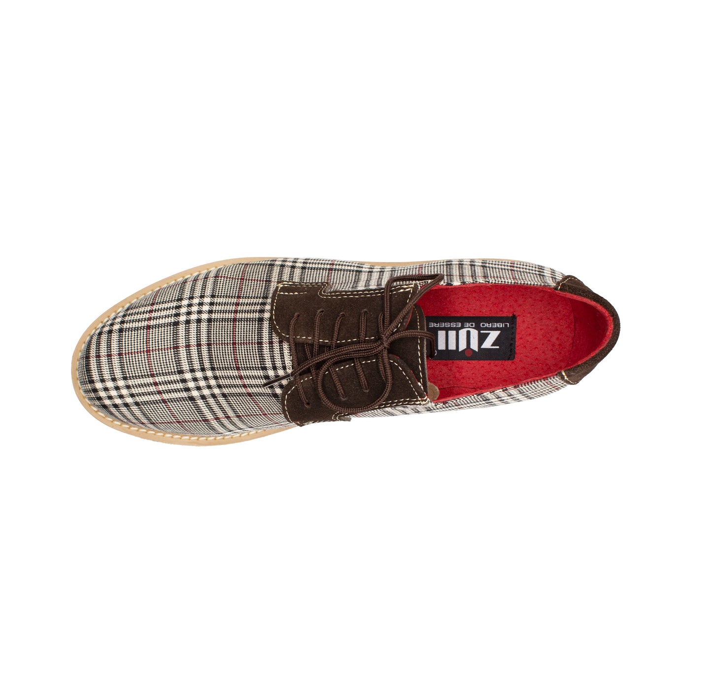 RA-04 GRAY BROWN PLAID