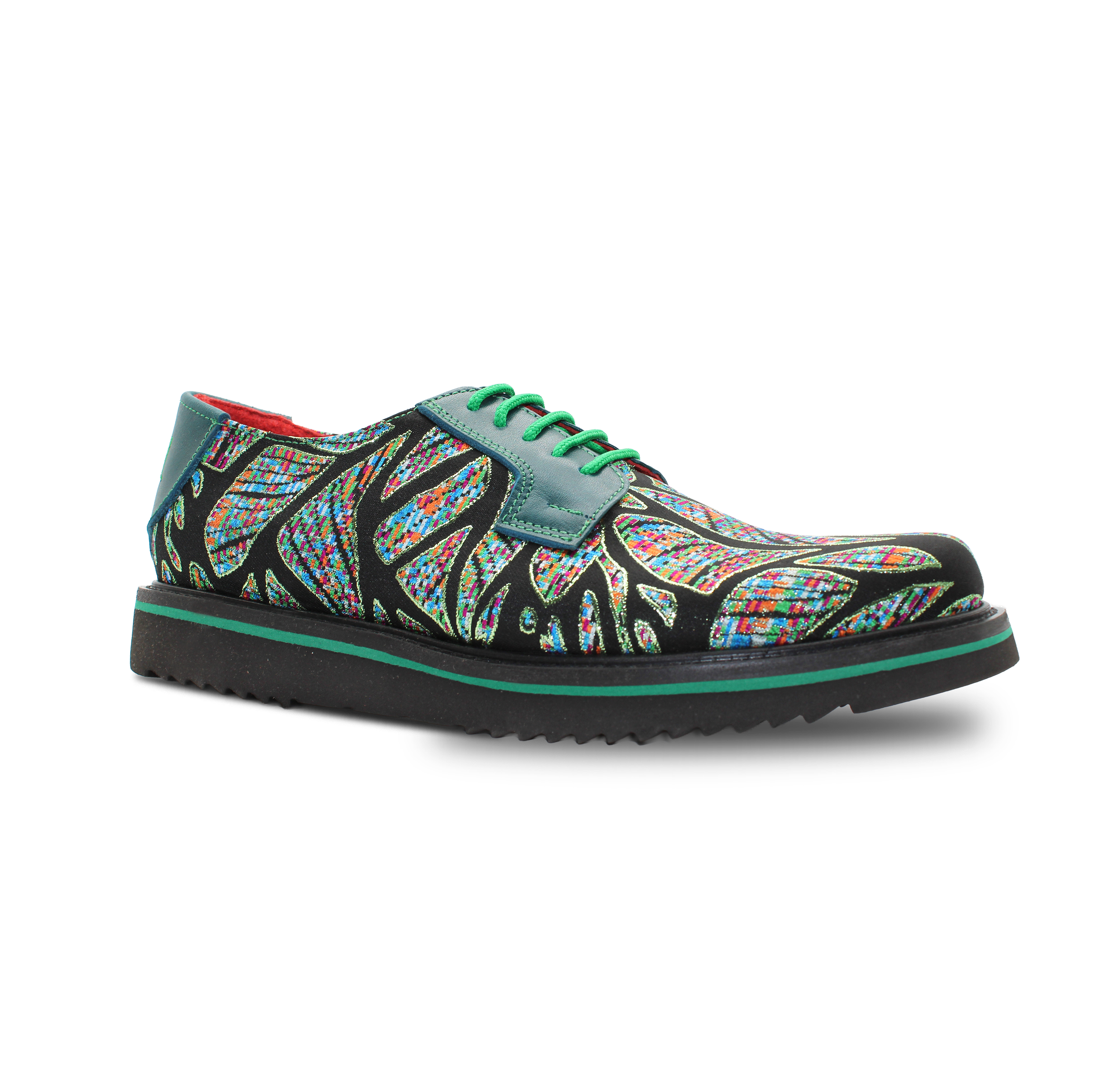RA-04 MINT GREEN LEAVES – ZULL SHOES
