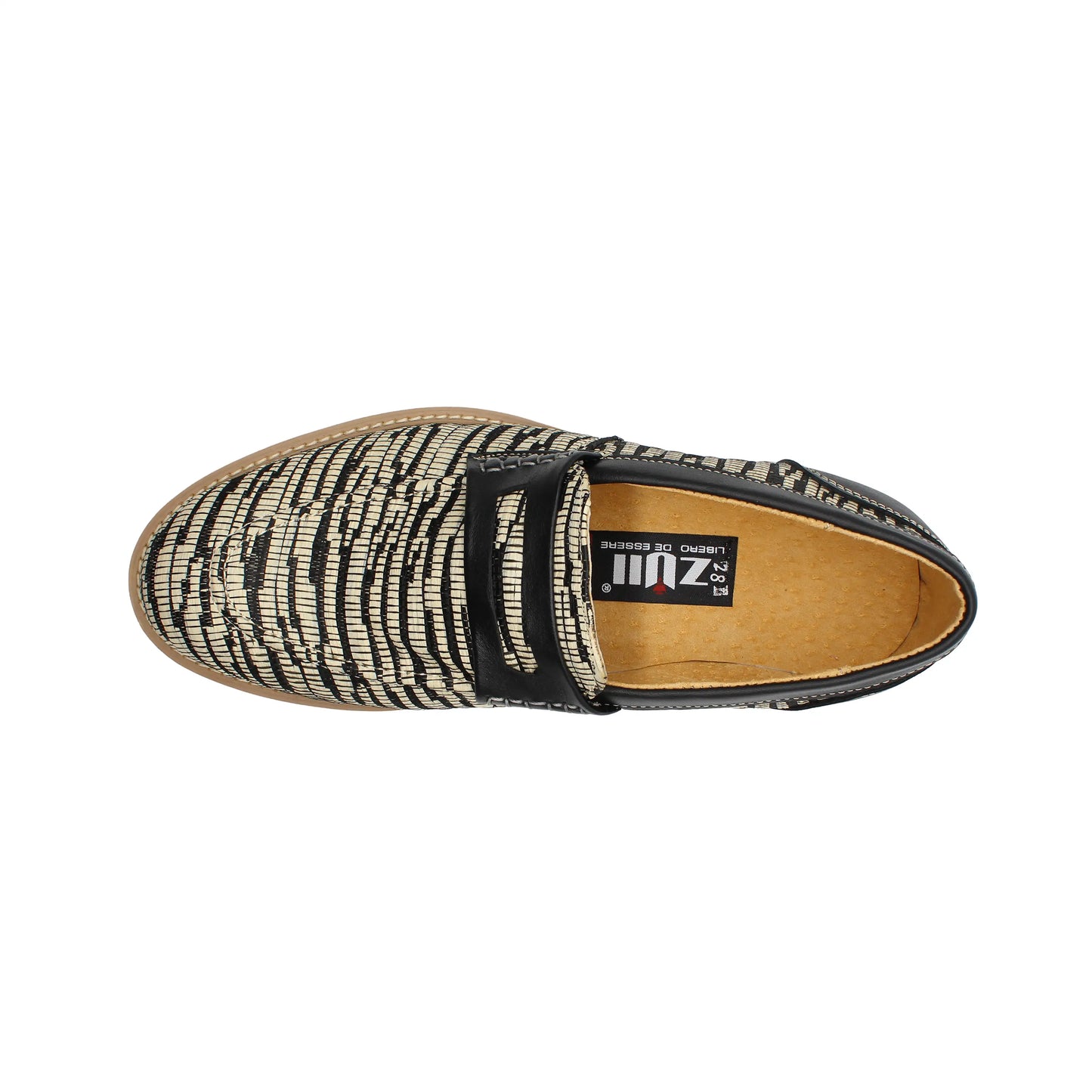 BB-01 BLACK GUM Penny Loafers