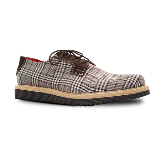 RA-04 GRAY BROWN PLAID