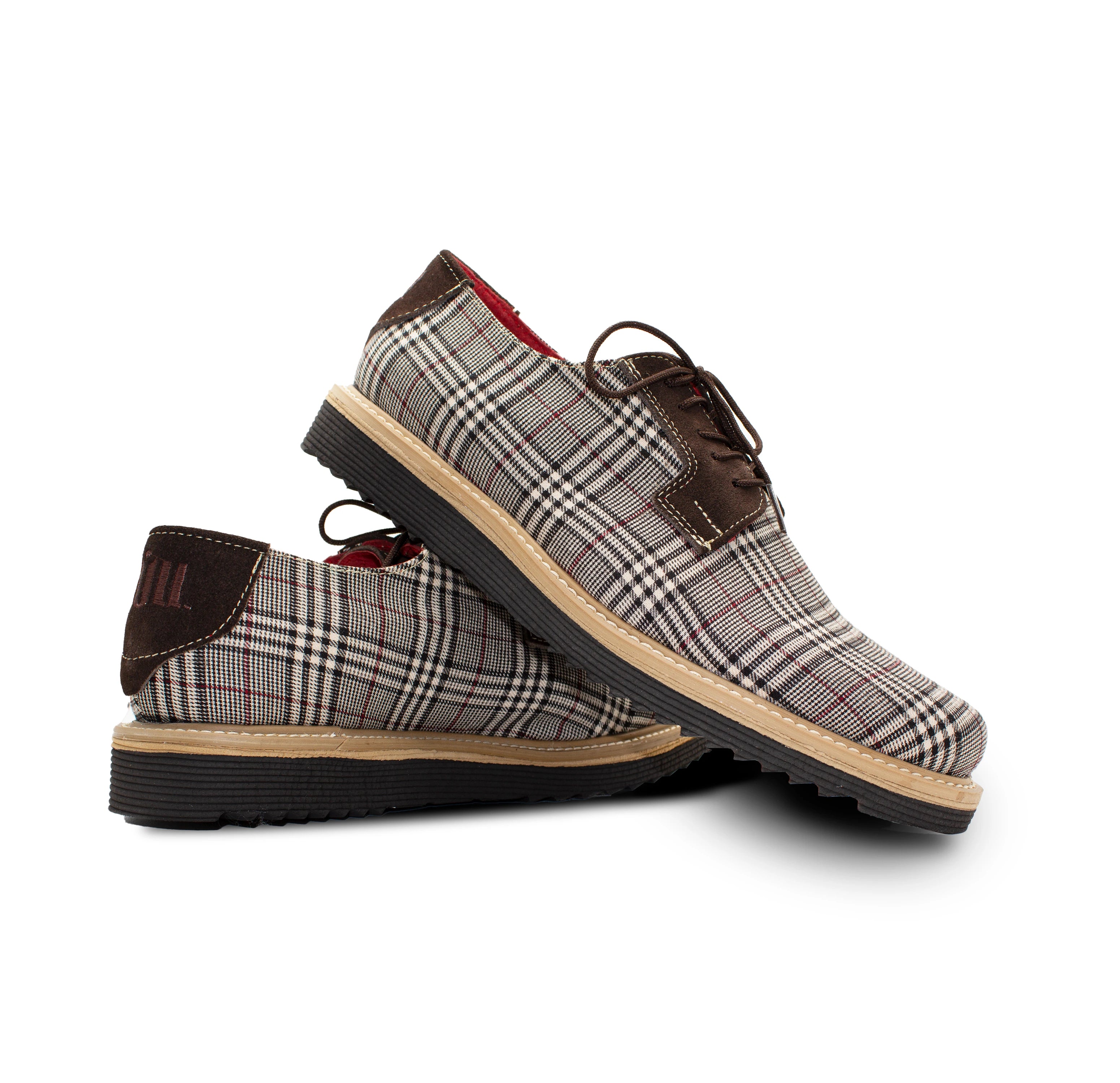 RA-04 GRAY BROWN PLAID