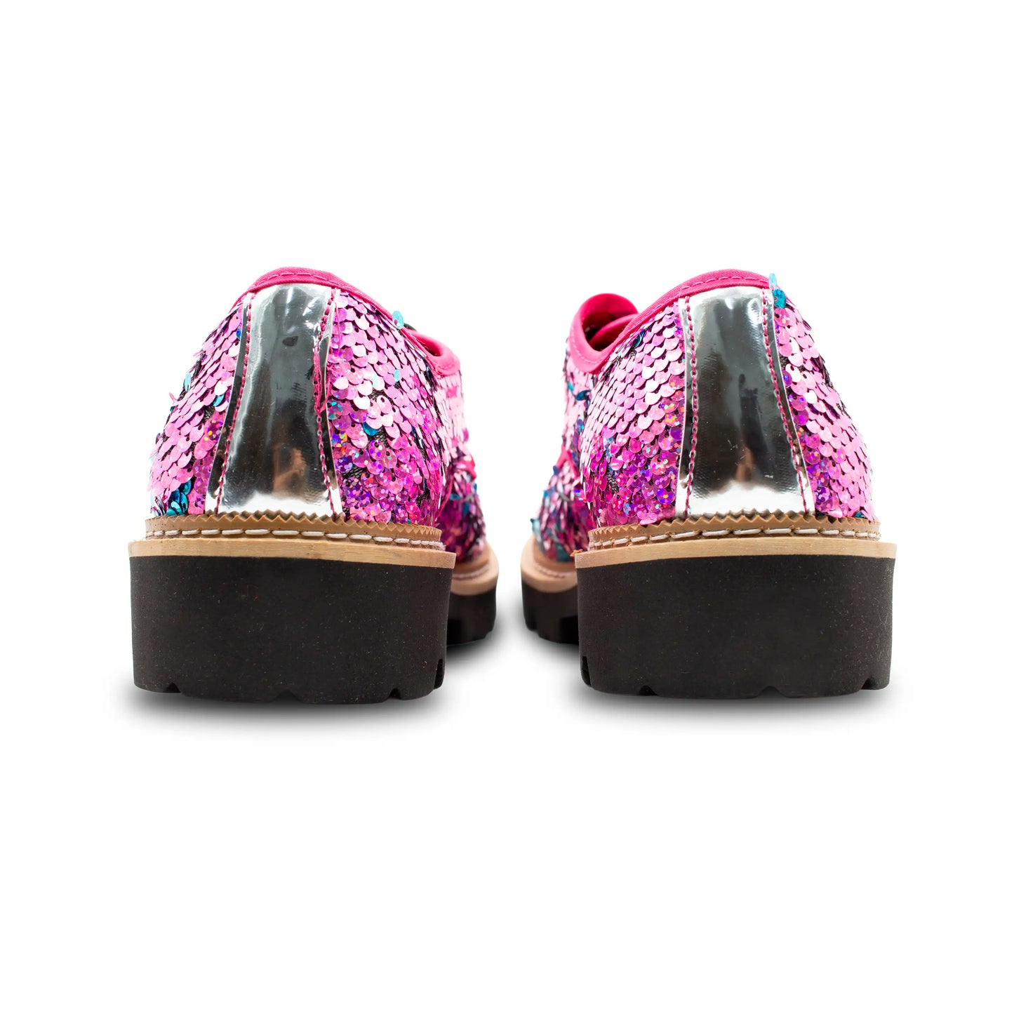 VE-02 FUCHSIA & AQUA SEQUINS