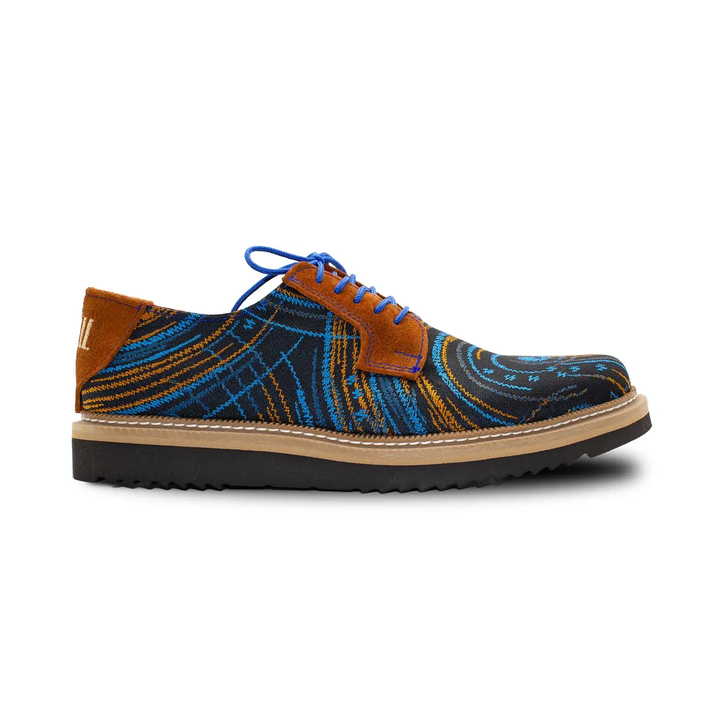 RA-04 BLUE & MUSTARD SWIRL