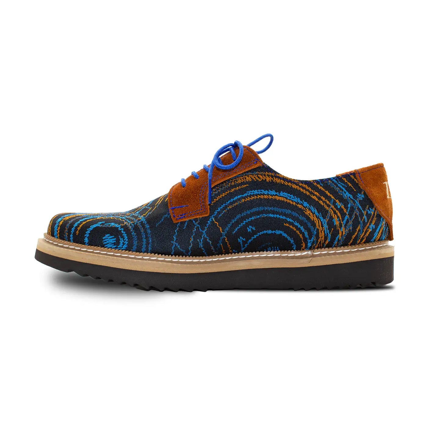 RA-04 BLUE & MUSTARD SWIRL