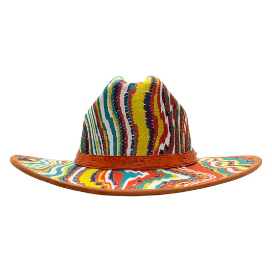 MUSTARD PSYCHEDELIC HAT