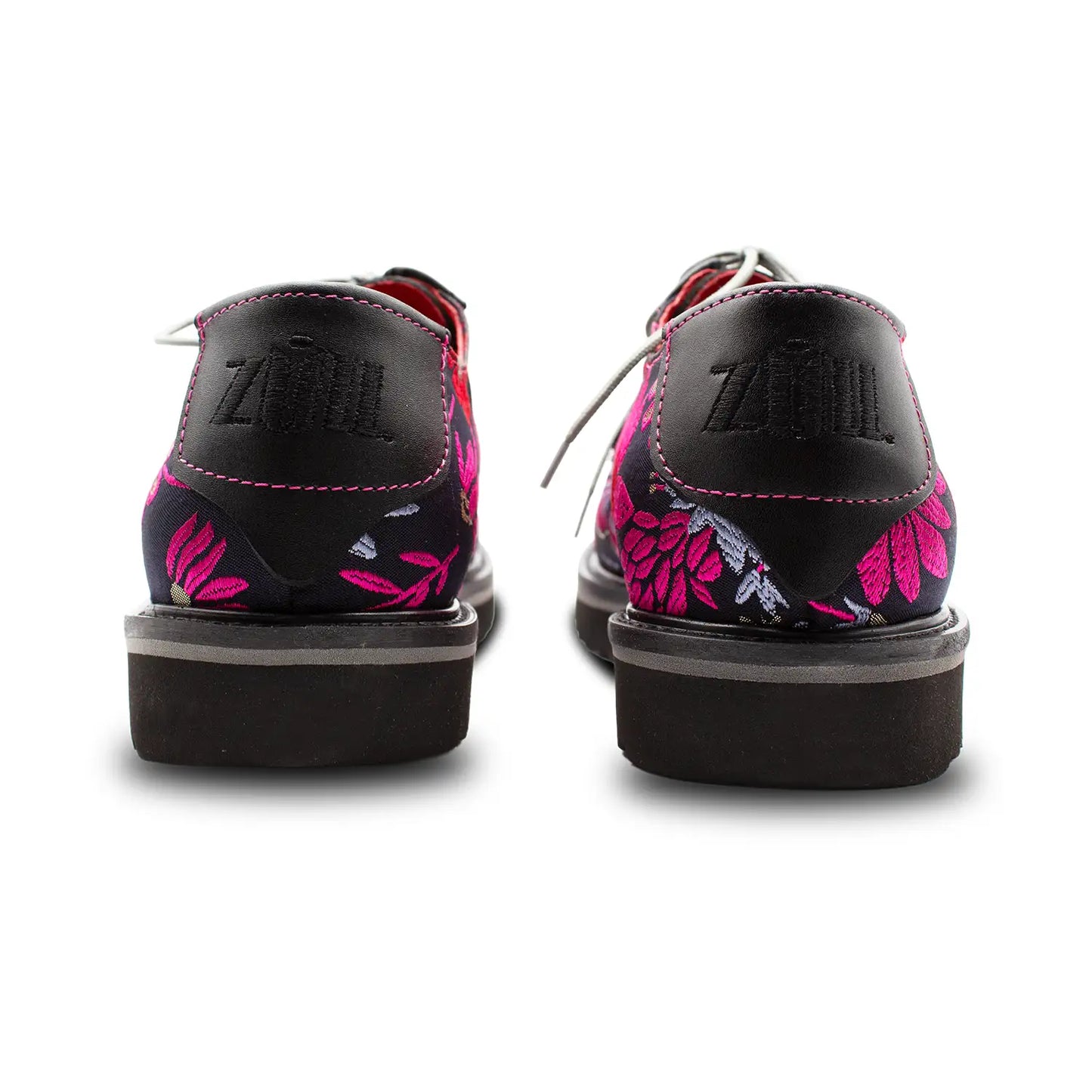 RA-04 FUCHSIA FLOWERS JACQUARD